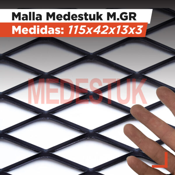 Malla Medestuk - M.Gr <br>115x42x13x3 <br> de [ 1x3 ] metros