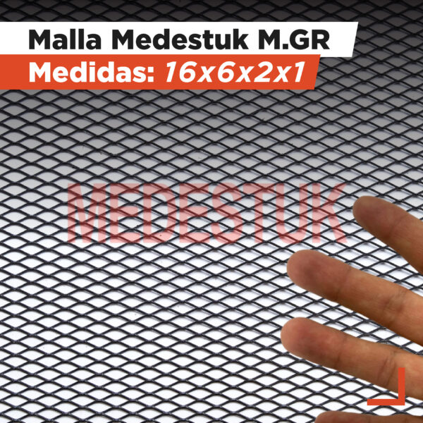 Malla Medestuk - M.In <br> 16x6x2x1 <br> de [ 1x10 ] metros