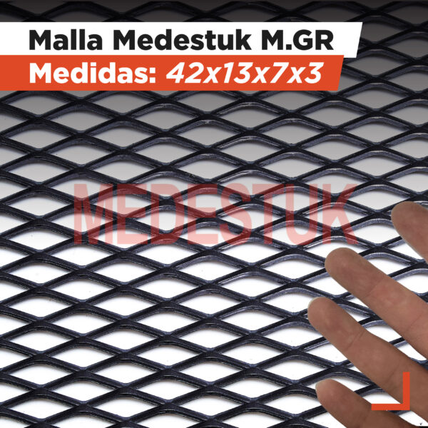 Malla Medestuk - M.Gr <br> 42x13x7x3 <br> de [ 1x2-1x3 ] metros