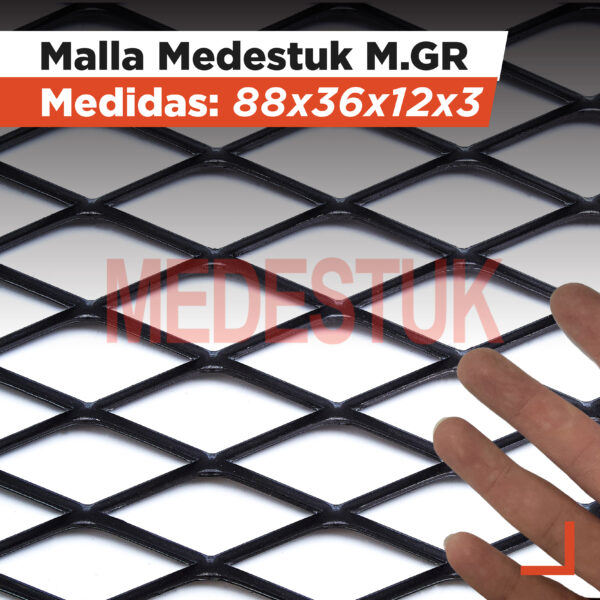 Malla Medestuk - M.Gr <br> 88x36x12x3 <br> de [ 1x2-1x3 ] metros