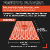 Malla Medestuk - M.Gr <br> 62x25x9x4 <br> de [ 1x2-1x3 ] metros - Imagen 4