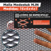 Malla Medestuk - M.In <br> 16x6x4x1 <br> de [ 1x5 ] metros - Imagen 2