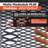 Malla Medestuk - M.In <br> 42x13x6x2 <br> de [ 1x7 ] metros - Imagen 2