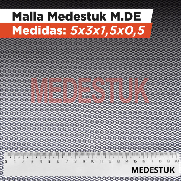 Malla Medestuk - M.De <br> 5x3x1,5x0,5 <br> de [ 0,5x6-0,6x6 ] metros