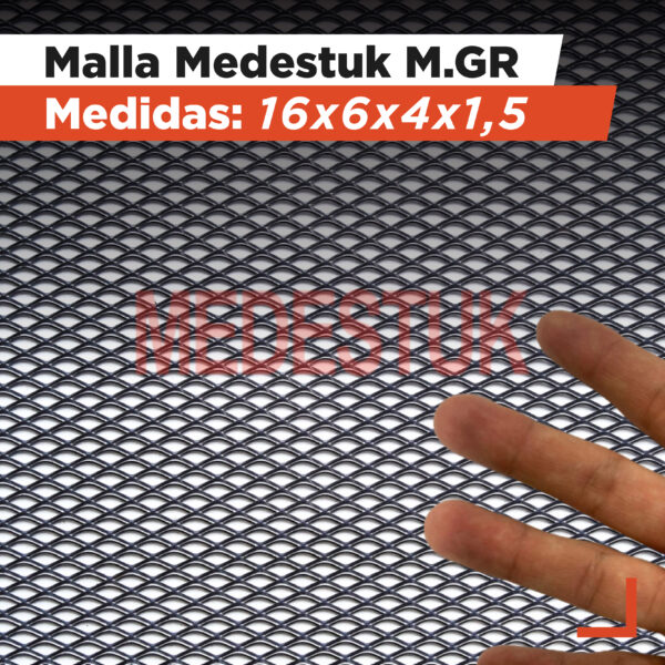 Malla Medestuk - M.In <br> 16x6x4x1,5 <br> de [ 1x5 ] metros