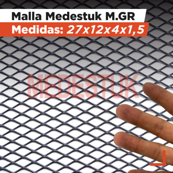 Malla Medestuk - M.In <br> 27x12x4x1,5 <br> de [ 1x7 ] metros (Único)