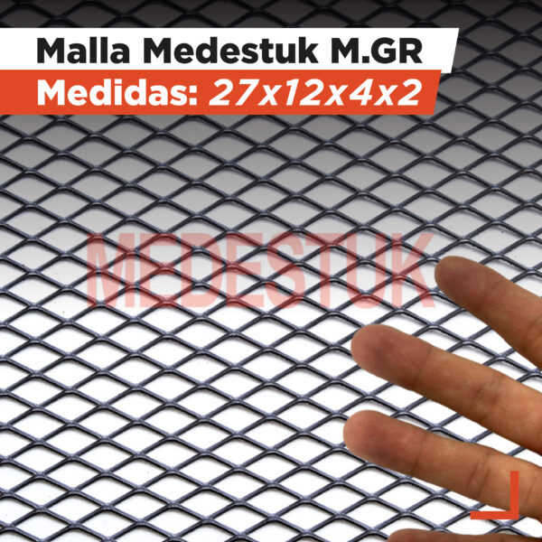 Malla Medestuk - M.In <br> 27x12x4x2 <br> de [ 1x2-1x3-1x10 ] metros