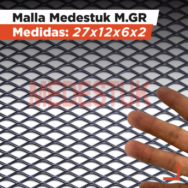 Malla Medestuk - M.In <br> 27x12x6x2 <br> de [ 1x6.9 ] metros (Único)