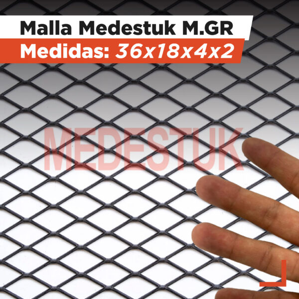 Malla Medestuk - M.In <br> 36x18x4x2 <br> de [ 1x14 ] metros