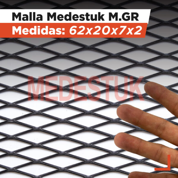 Malla Medestuk - M.In <br> 62x20x7x2 <br> de [ 1x9 ] metros