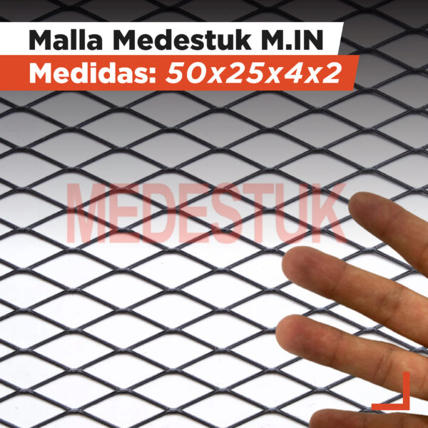 Malla Medestuk - M.In <br> 50x25x4x2 <br> de [ 1x18 ] metros