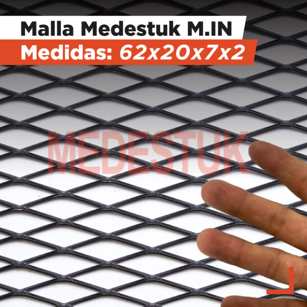 Malla Medestuk - M.In <br> 62x20x7x2 <br> de [ 1x9 ] metros
