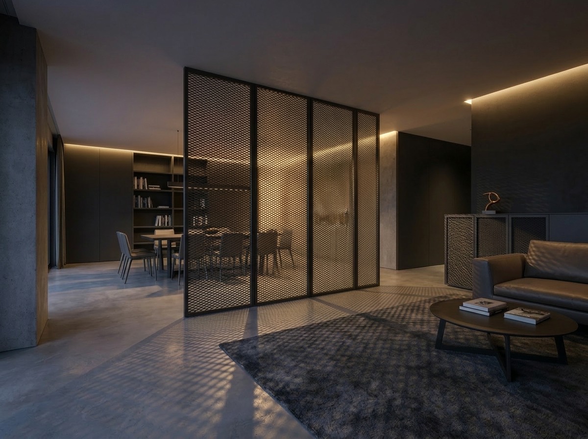 Mueble de diseño con panel de Malla Medestuk 16×6