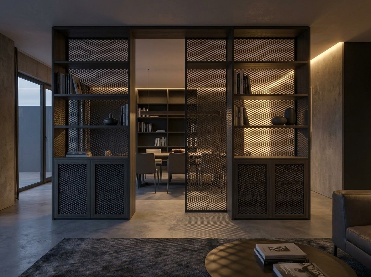 Mueble con panel de Malla Medestuk 27×12