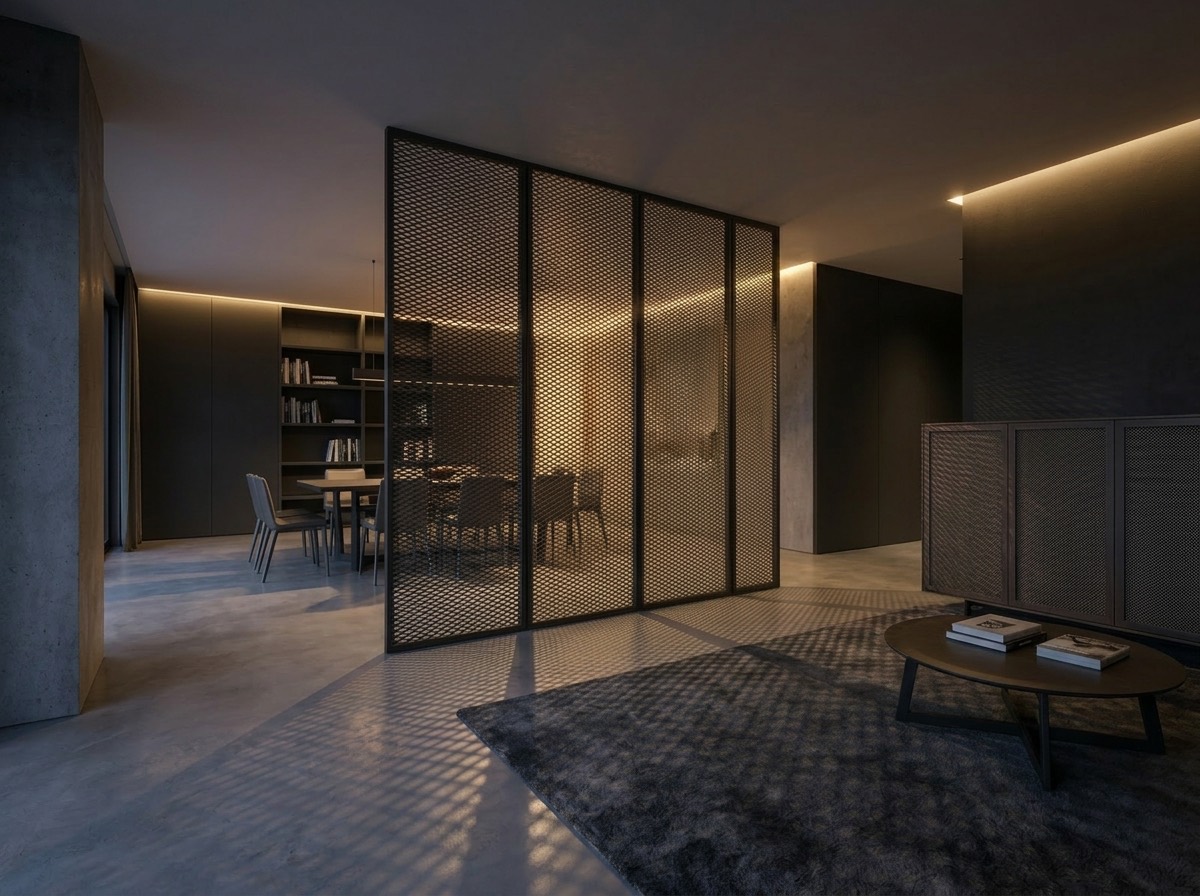 Mueble de diseño con panel de Malla Medestuk M.DE 5×3